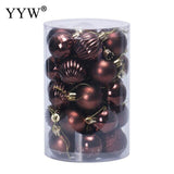 Christmas tree ball ornament 34 pieces