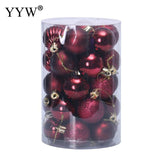 Christmas tree ball ornament 34 pieces