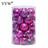 Christmas tree ball ornament 34 pieces