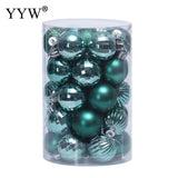 Christmas tree ball ornament 34 pieces