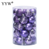 Christmas tree ball ornament 34 pieces