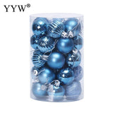 Christmas tree ball ornament 34 pieces
