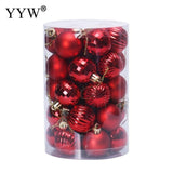 Christmas tree ball ornament 34 pieces