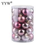 Christmas tree ball ornament 34 pieces