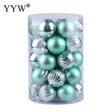 Christmas tree ball ornament 34 pieces