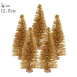mini christmas tree 5 pieces