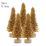 mini christmas tree 5 pieces