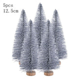 mini christmas tree 5 pieces