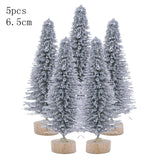 mini christmas tree 5 pieces