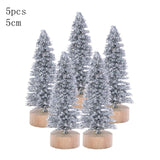 mini christmas tree 5 pieces