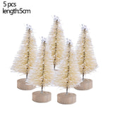 mini christmas tree 5 pieces