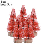 mini christmas tree 5 pieces