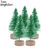mini christmas tree 5 pieces