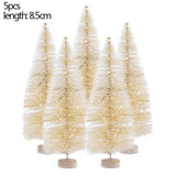 mini christmas tree 5 pieces