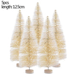 mini christmas tree 5 pieces