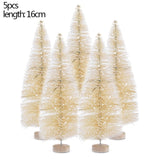 mini christmas tree 5 pieces
