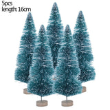 mini christmas tree 5 pieces