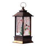 Christmas flame lantern