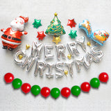 'Merry Christmas' written balloon