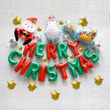 'Merry Christmas' written balloon