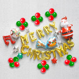 'Merry Christmas' written balloon