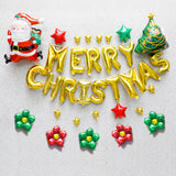 'Merry Christmas' written balloon
