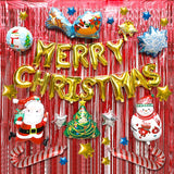 'Merry Christmas' written balloon