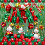 'Merry Christmas' written balloon