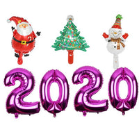 '2020' written and 3 extra balloons