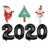 '2020' written and 3 extra balloons